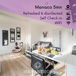 Frontiere Monaco, Renove Entierement - Ag Apartamento Beausoleil
